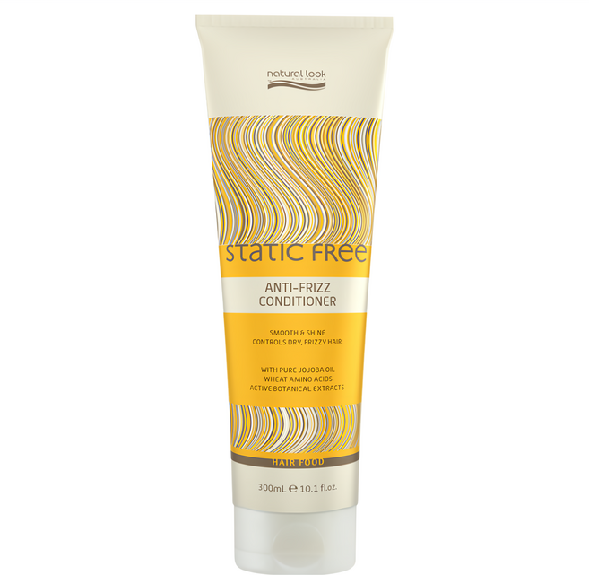 natural look HAIRFOOD 抗電拒躁護髮素, 300ml, 1條