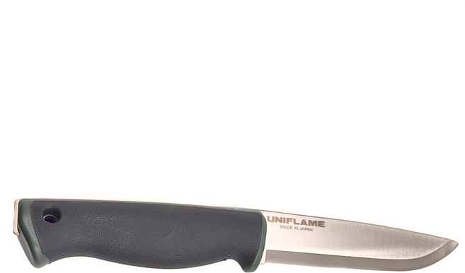 UNIFLAME 叢林求生刀 23cm, 黑色握柄, 1支