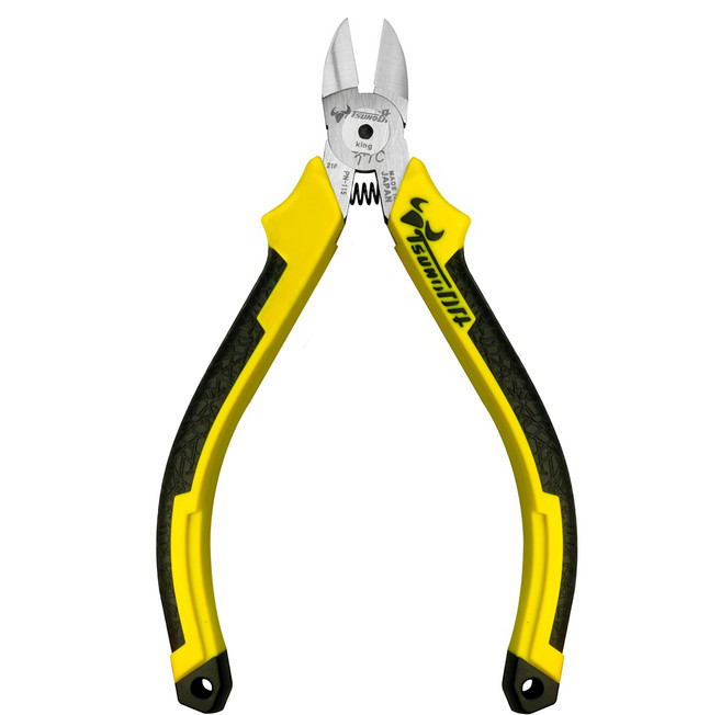 TSUNODA 迷你塑膠用斜口鉗 115mm, 1支