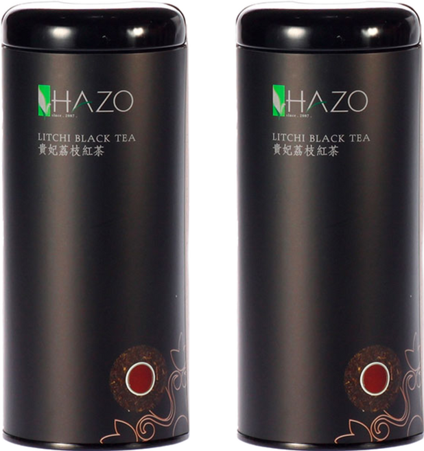 HAZO 貴妃荔枝紅茶 Litchi Black Tea, 80g, 1罐, 2罐