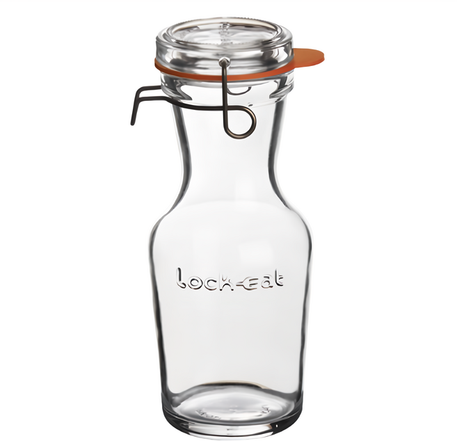 Luigi Bormioli Lock-Eat 可拆式玻璃瓶 透明, 500ml, 1個