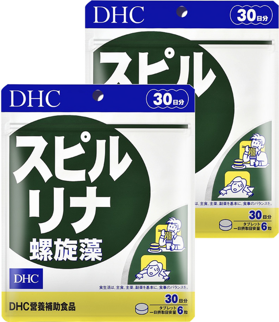 DHC 螺旋藻 30日份 台灣公司貨, 180顆, 310mg, 2包