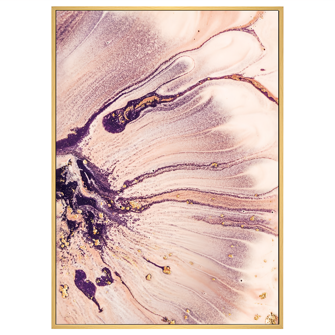 菠蘿選畫所 抽象畫 瀲灧 I 掛畫 40 x 30cm 木色 北歐風 臥房 居家裝飾 - APAP3444D