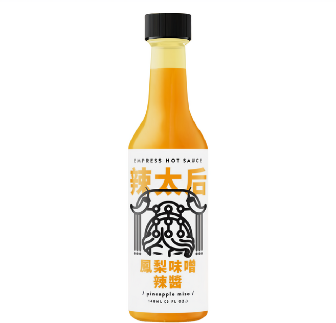 EMPRESS HOT SAUCE 辣太后 鳳梨味噌辣醬 Pineapple Miso Hot Sauce, 148ml, 1瓶