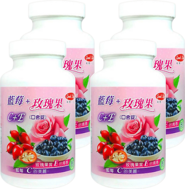 good Life 得意人生 青春美妍口含錠, 60顆, 4罐