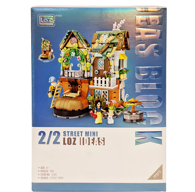 LoZ 積木, 白雪公主的矮人小屋, 1盒