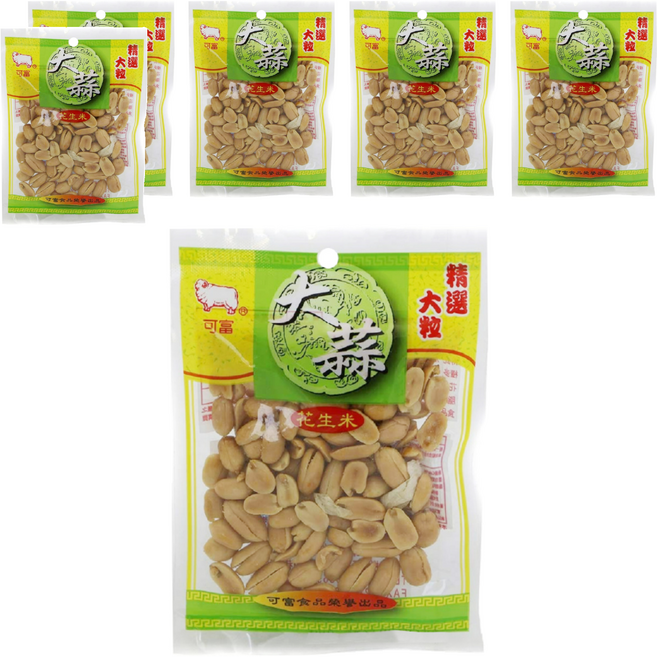 可富 大蒜花生米, 60g, 6包