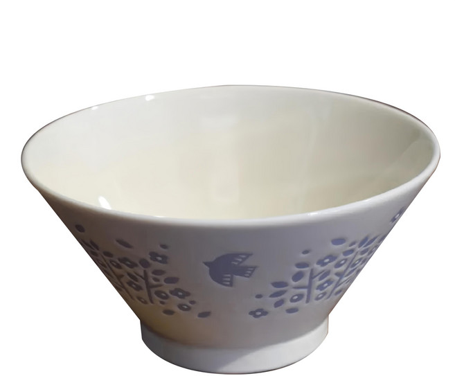 Minorutouki 美濃燒 佐和陶瓷 日本製 大容量 850ml 拉麵碗 北歐飛鳥18V井 北歐風 18 x 9cm 1個