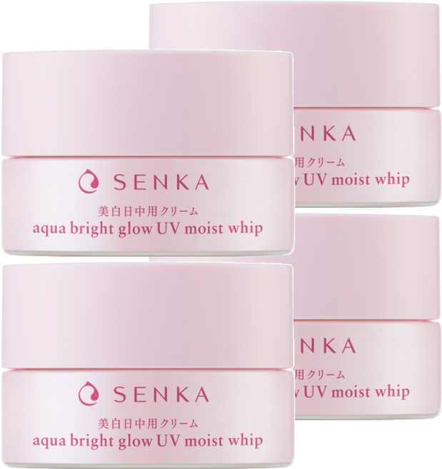 SENKA 專科 台灣公司貨 水透亮白輕盈日霜 SPF 25PA++, 50g, 4罐