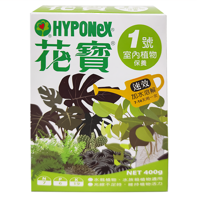 HYPONeX 1號 室內植物保養, 400g, 1件