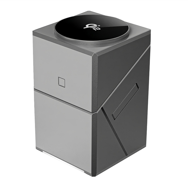 ADAM elements 亞果元素 Mag Qube USB-C 立方體 無線充電座 Qi2 智慧型 三合一 旅行 磁吸 銀色 6.6 x 6.6 x 10.5cm 286g 3年保固