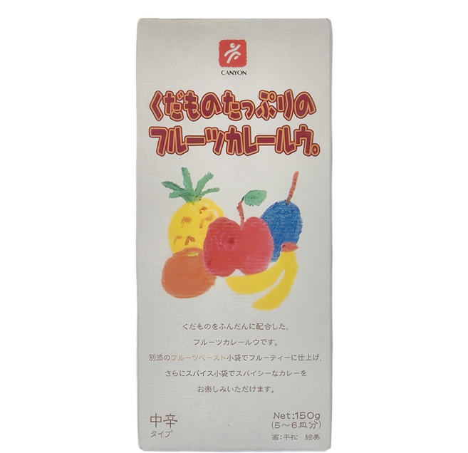 CANYON SPICE 水果口味咖哩塊, 150g, 1盒