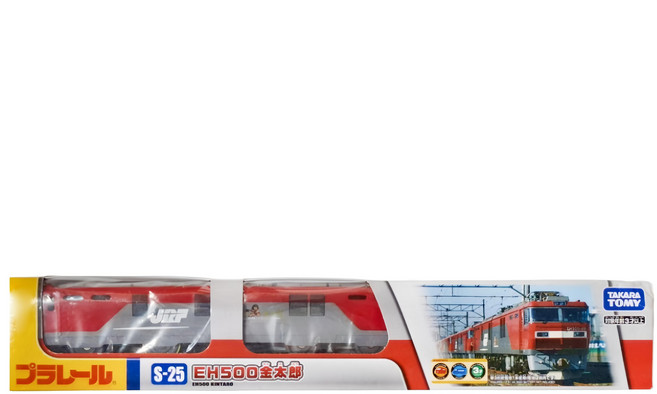 TAKARA TOMY PLARAIL 鐵道王國 S-25 EH500, 紅色 + 灰色, 1個