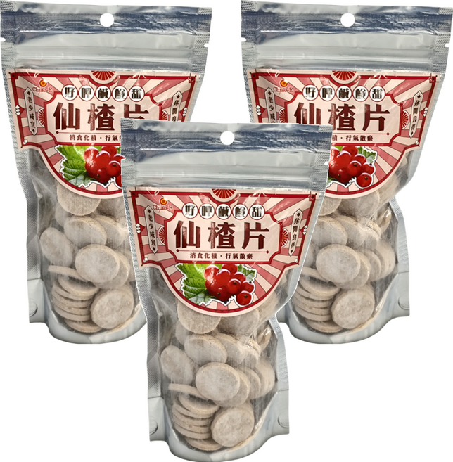 Chiao-E 巧益 仙楂片, 250g, 3包