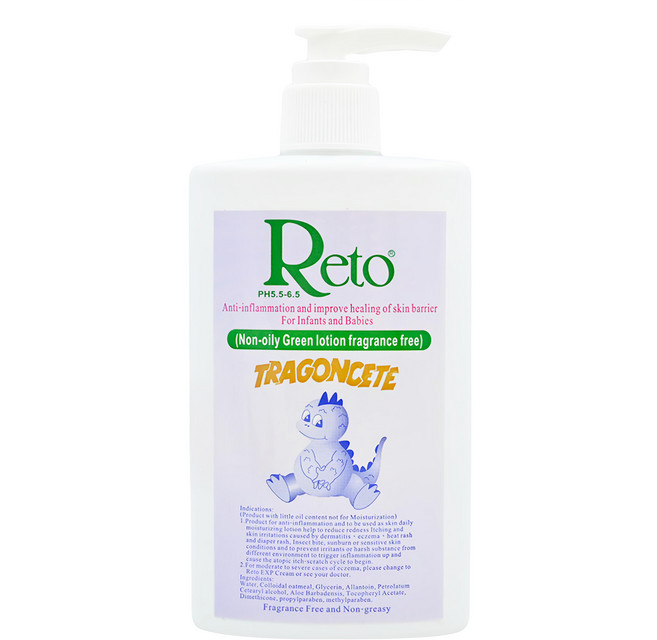Reto 嬰幼兒燕麥膠體皮膚滋潤劑, 250ml, 1瓶