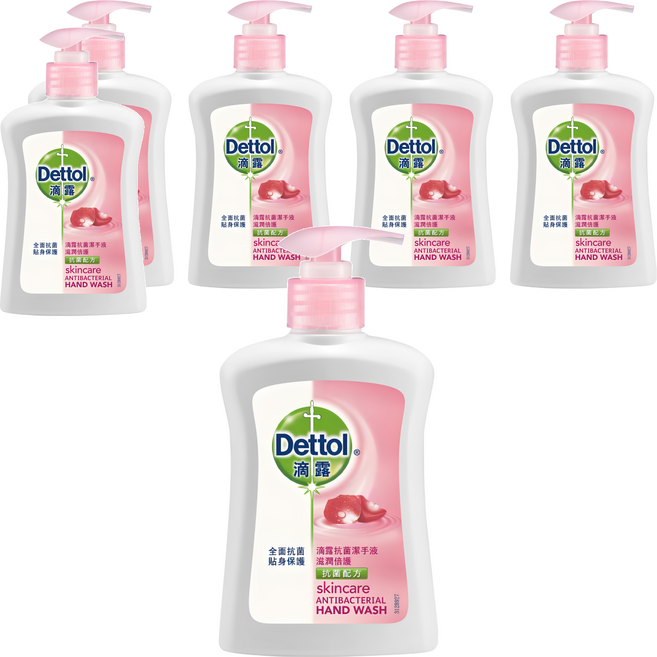 Dettol 滴露 滋潤倍護潔手液, 6瓶