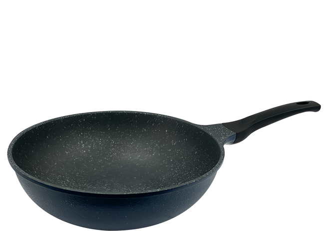 PLUS PERFECT 理想 不沾炒鍋 無蓋, 28cm, 1個