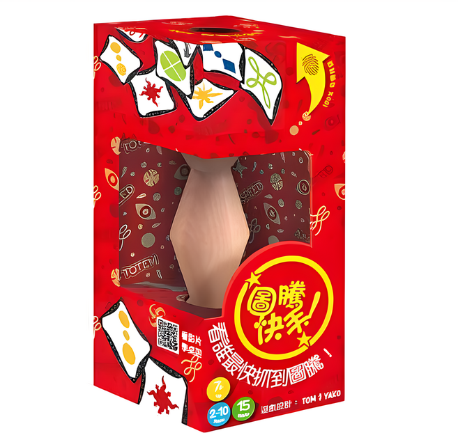 asmodee 圖騰快手桌遊 環保版, 1盒