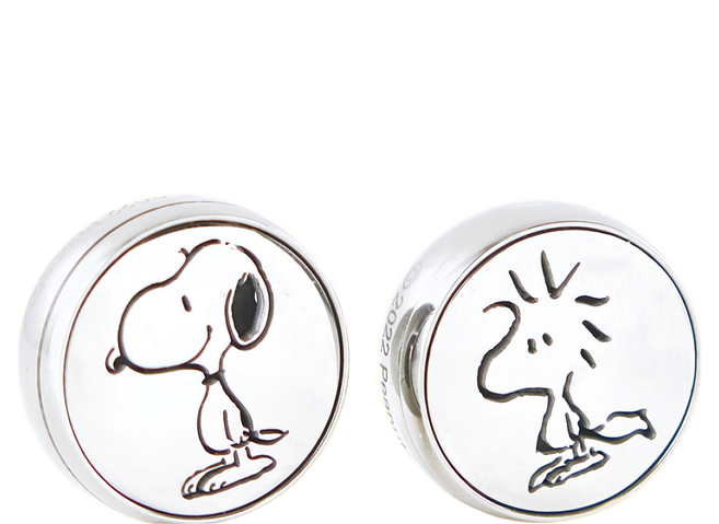 PEANUTS 史努比 口罩香氛扣, 雷雕史努比 白色, 1組