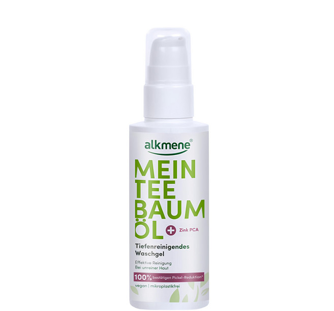 alkmene 台灣公司貨 我的茶樹精油深層潔顏凝膠, 150ml, 1瓶