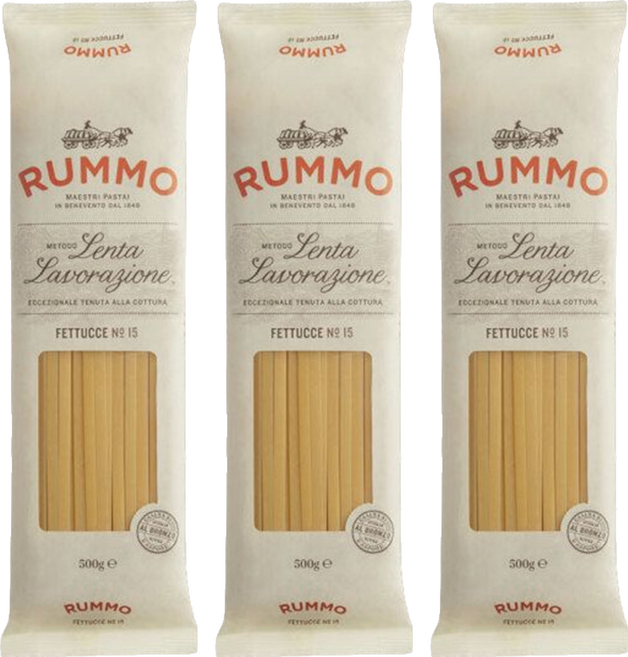 RUMMO 路莫 中寬扁麵 Fettucce N.15, 500g, 3包