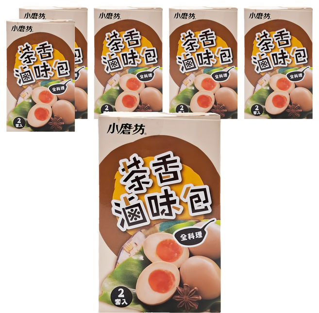 小磨坊 茶香滷味包, 40g, 6個
