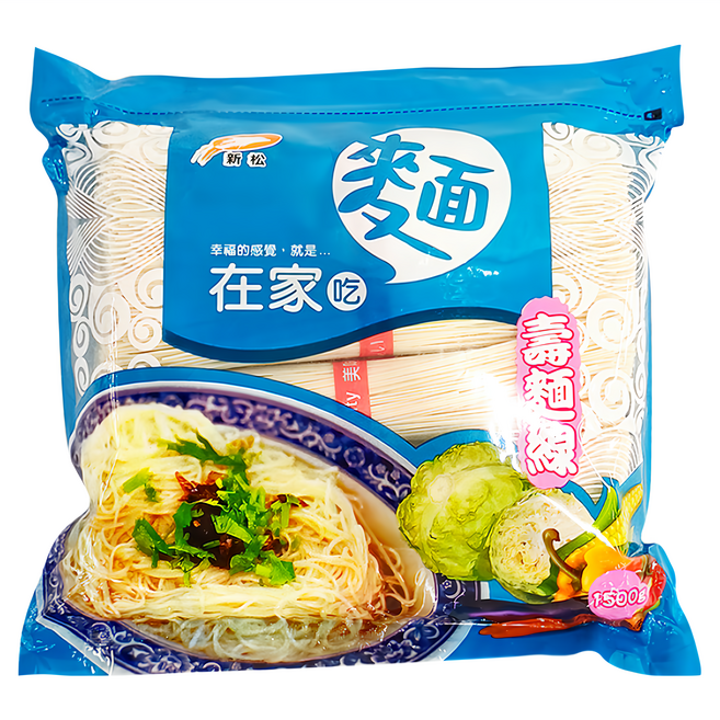 新松 在家吃麵 壽麵線, 1.5kg, 1包