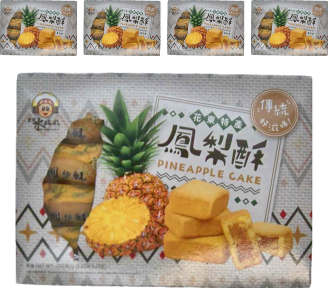 東方水姑娘 鳳梨酥, 250g, 5盒