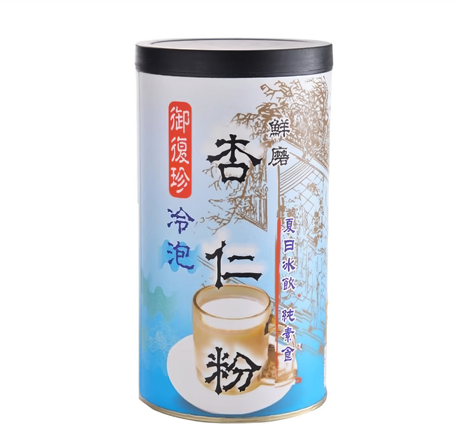 御復珍 冷泡杏仁粉 純素食, 460g, 1罐