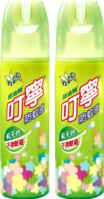 叮寧 防蚊液, 120ml, 2瓶