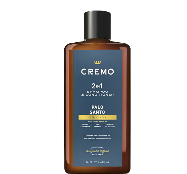 美國 Cremo 沙龍洗髮精 洗髮護髮二合一 神聖之木, 473ml, 1瓶