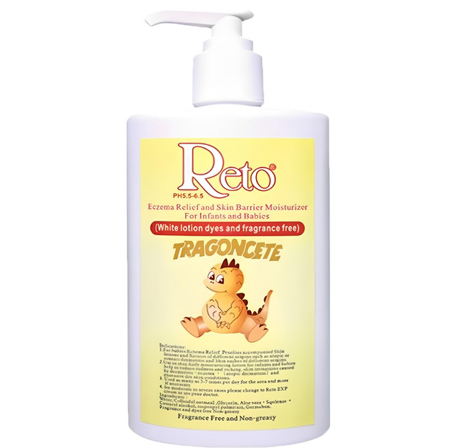 Reto 嬰幼兒原型燕麥膠體身體乳液 白乳, 250ml, 1瓶