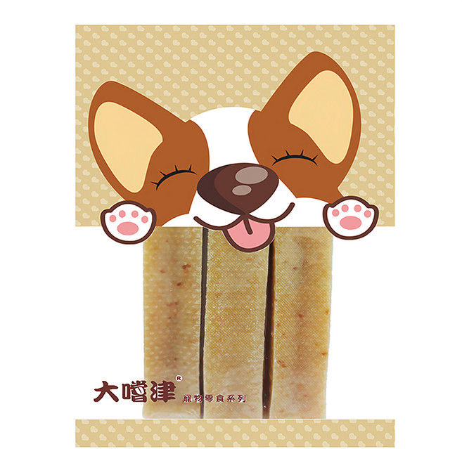 大嚐津 天然氂牛潔牙棒 M 3個, 起司, 135g, 1組