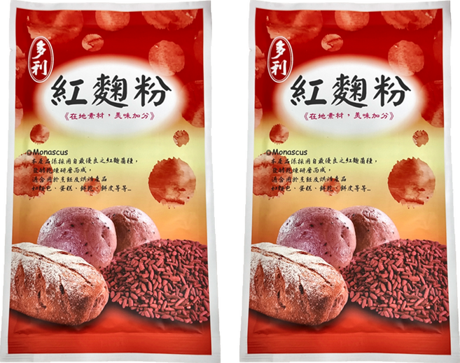 多利 紅麴粉, 100g, 2包