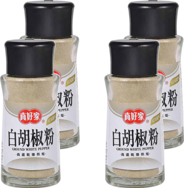 真好家 白胡椒粉, 4瓶
