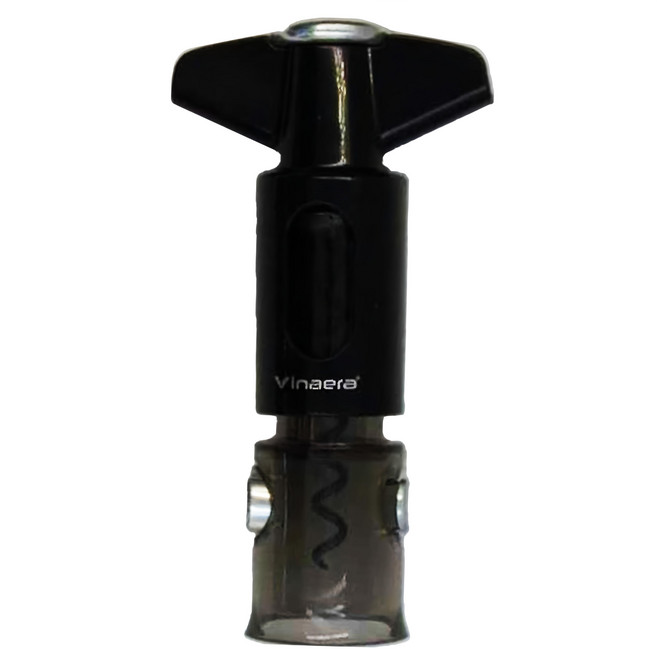 Vinaera 三合一多功能簡易開瓶器 MA02 輕鬆保存未飲用完的紅酒 黑色 1個
