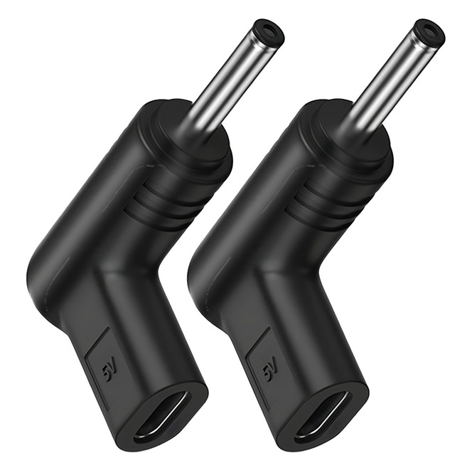 UniSync Type-C 母轉 DC 公轉接頭 4.8*1.7mm 5V, 單一商品, 2個