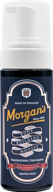 Morgan's Pomade 摩根氏 快速造型 豐盈慕斯 水潤光澤濕髮感, 150ml, 1瓶