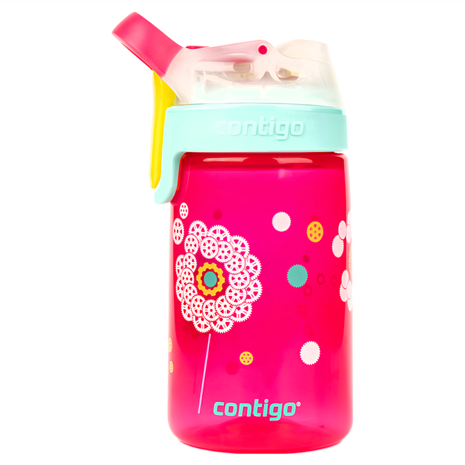 contigo Gizmo Sip 兒童卡通水壺直飲杯, 蒲公英, 414ml, 1個