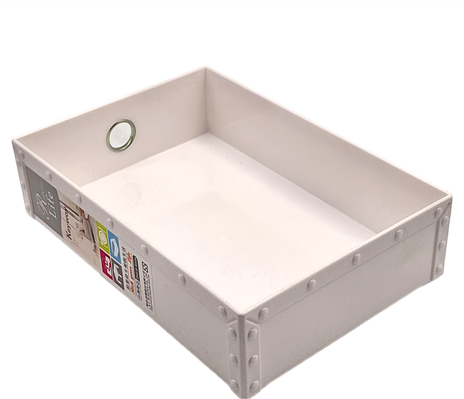 KEYWAY 聯府 中秘書萬用盒, 白色, 1個
