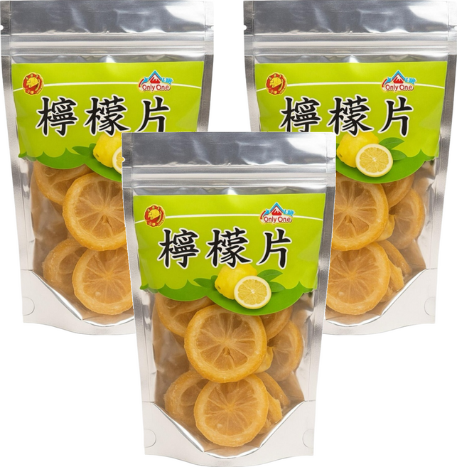 Onlyone 海龍王 檸檬片, 90g, 3包
