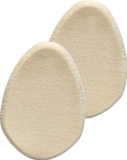 KAI 貝印 NERO BIANCO 雞蛋型粉撲 7.5 x 5.3 x 0.9cm, KQ-3508, 2個