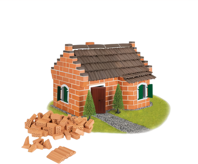 teifoc DIY益智磚塊建築玩具 TEI4900, 古蹟建築, 1組