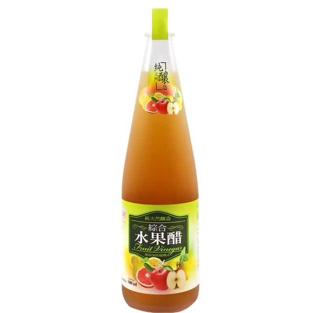 崇德發 綜合水果醋, 500ml, 1瓶
