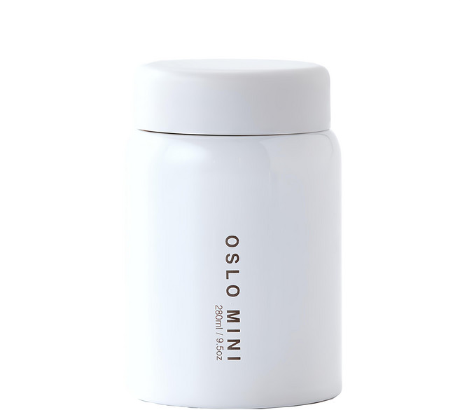 OSLO迷你食物保溫罐 白色 280ml, 1個