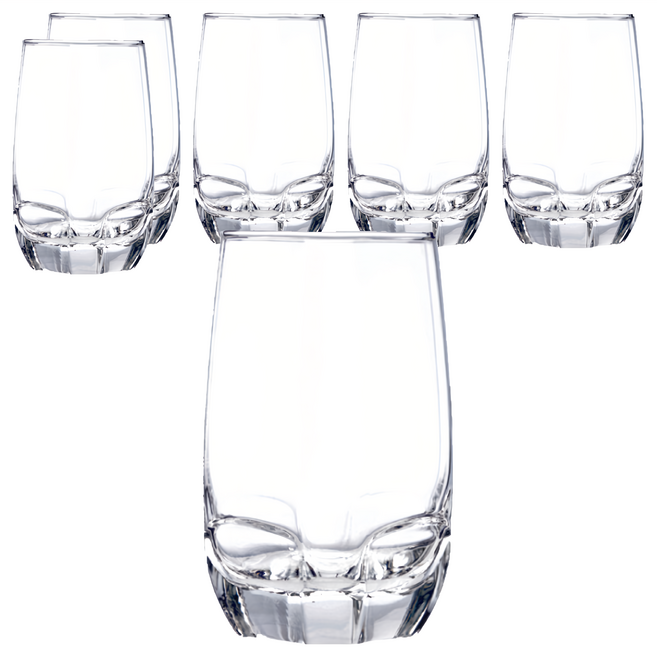 Ocean Glass 冰飲杯 415ml B17115 125 x 80mm, 透明, 6個