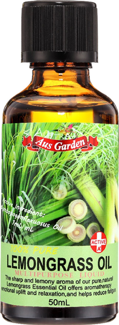 Aus Garden 澳維花園 精油, 檸檬香茅, 50ml, 1瓶
