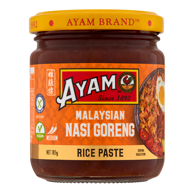 AYAM 雄雞標 炒飯醬, 185g, 1罐