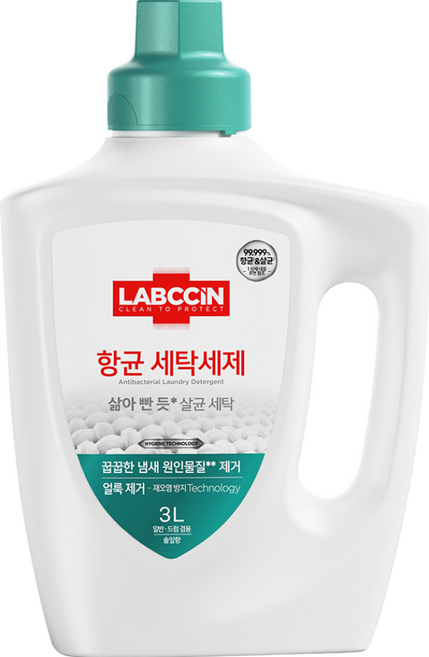 LABCCiN 室內晾衣型洗衣精 松葉香, 3L, 1桶
