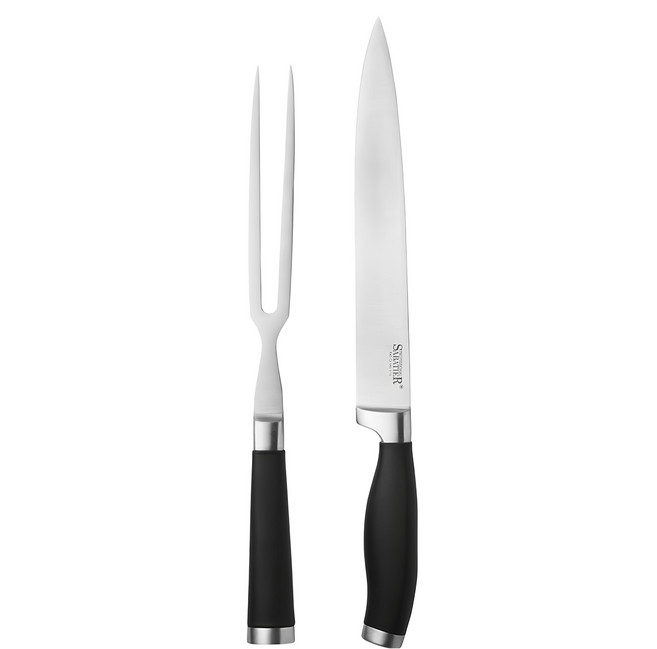 SABATIER 肉類料理刀叉2件組, 切肉刀 + 肉叉, 1組
